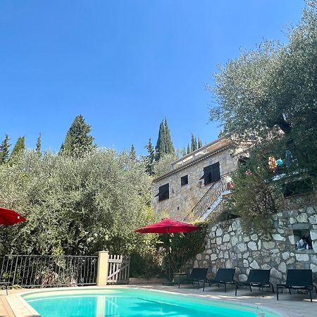 Entre Nice Et Monaco Grande Villa Avec Piscine Privee 12 Personnes Drap Εξωτερικό φωτογραφία