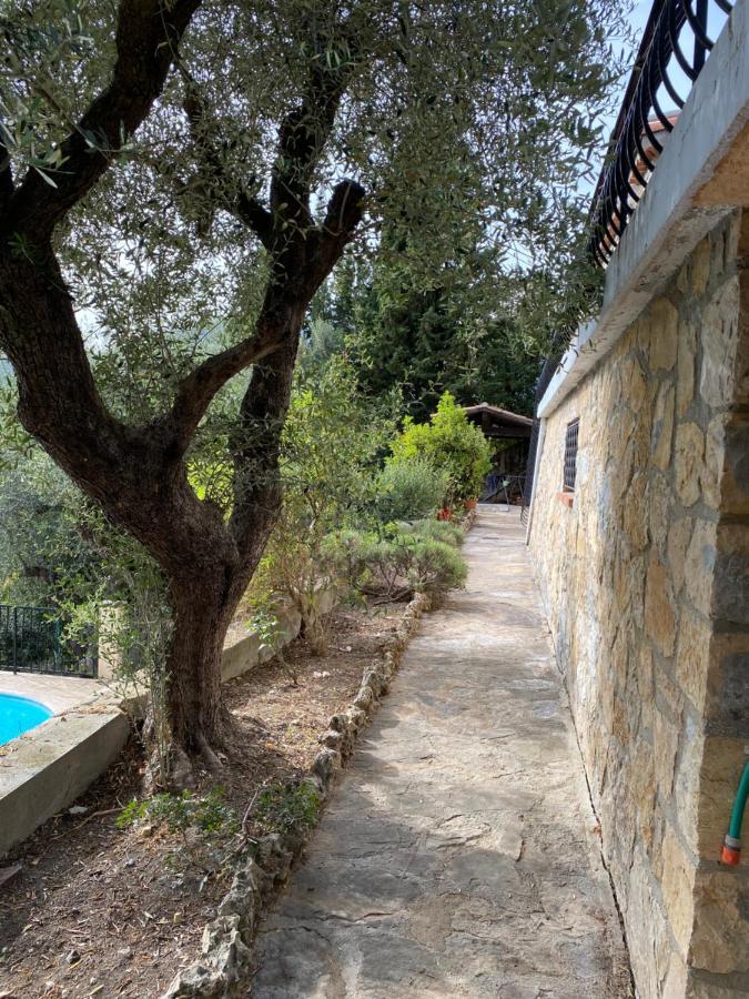 Entre Nice Et Monaco Grande Villa Avec Piscine Privee 12 Personnes Drap Εξωτερικό φωτογραφία