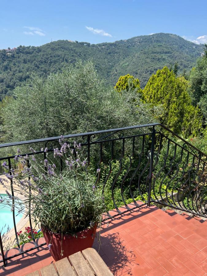 Entre Nice Et Monaco Grande Villa Avec Piscine Privee 12 Personnes Drap Εξωτερικό φωτογραφία