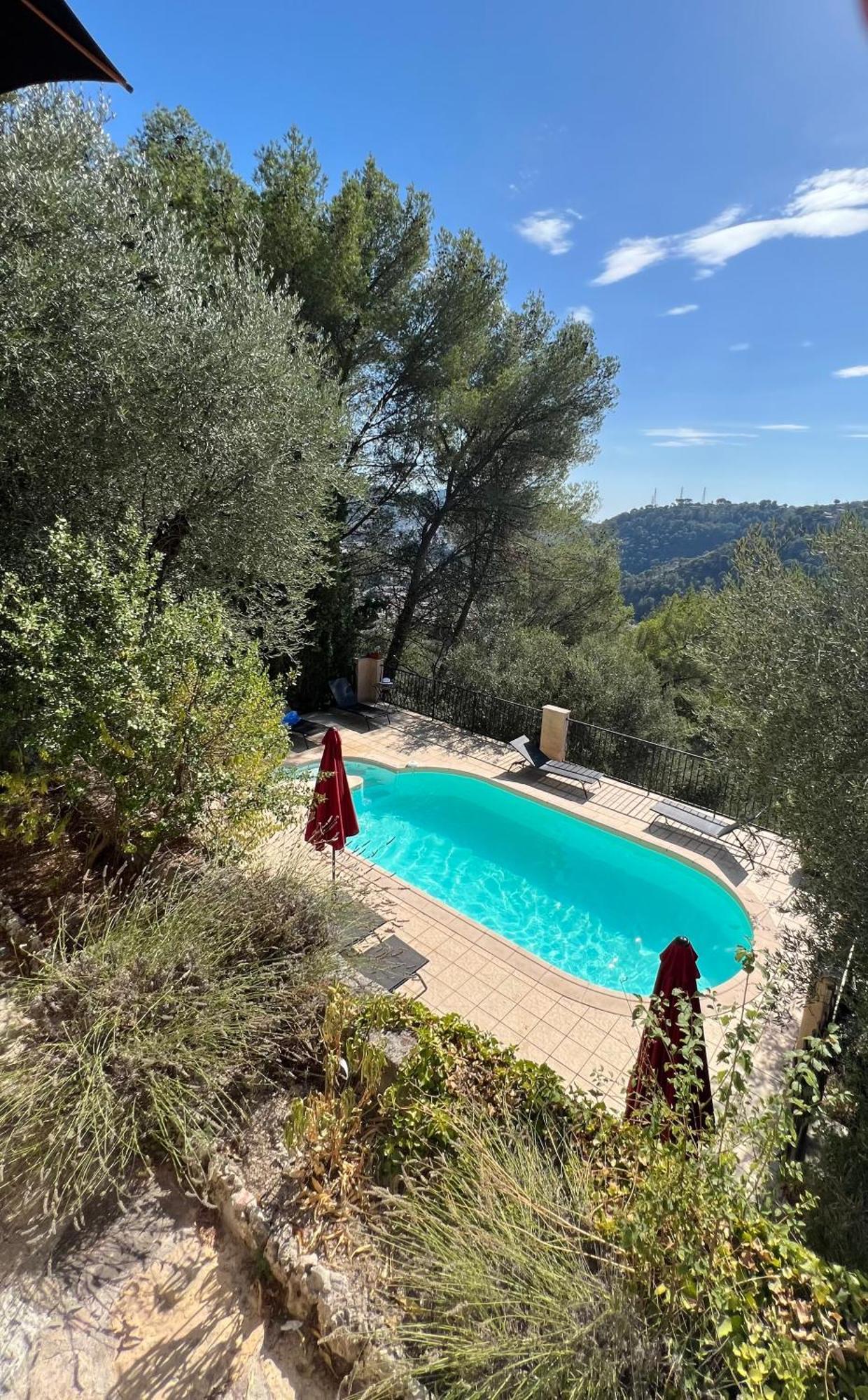 Entre Nice Et Monaco Grande Villa Avec Piscine Privee 12 Personnes Drap Εξωτερικό φωτογραφία