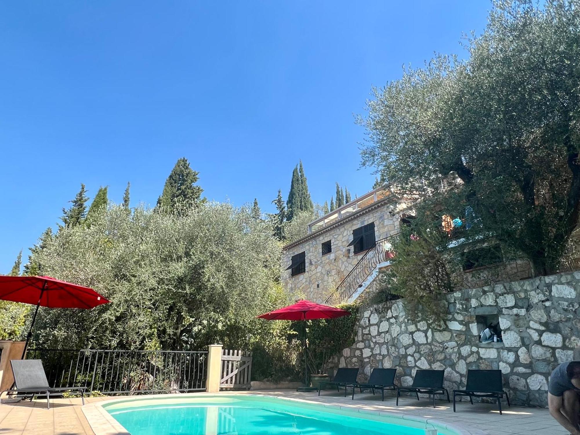 Entre Nice Et Monaco Grande Villa Avec Piscine Privee 12 Personnes Drap Εξωτερικό φωτογραφία
